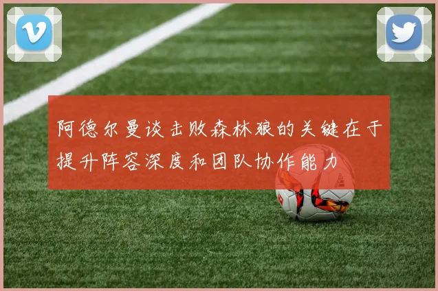 阿德尔曼谈击败森林狼的关键在于提升阵容深度和团队协作能力